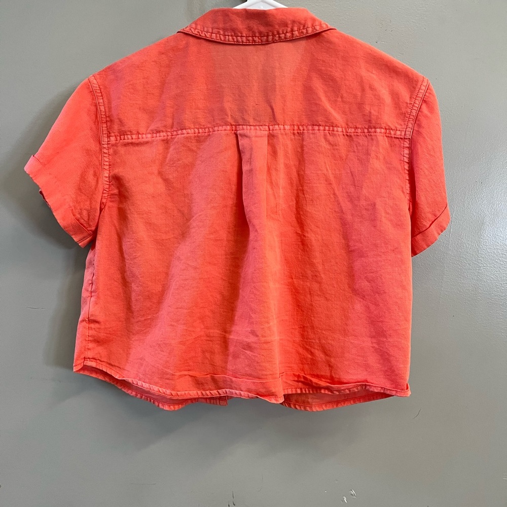 Wild Fable cropped button up - Picture 4 of 4